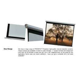 Prowite Manual Projection Screen (Square)	1.2m x 1.2m