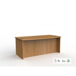 Ergoplan Bowfront desk 1800...