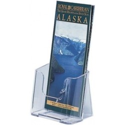 Brochure Holder, Desk/Wall Mount, DLE, Retail Pack