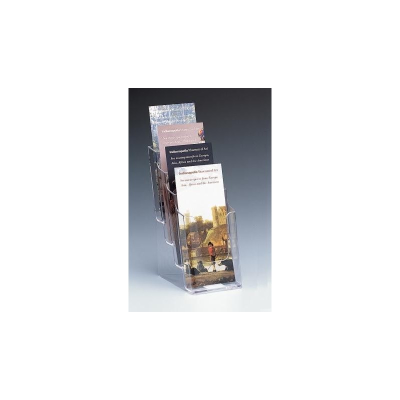 Brochure Holder, 4-Tier DLE