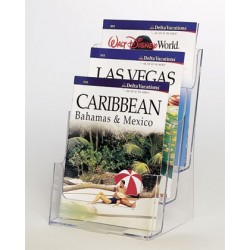 Brochure Holder, 3-Tier A4