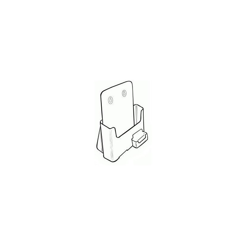 2in1 Brochure Holder with Business Card