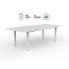 Cubit Boardroom Table (White)