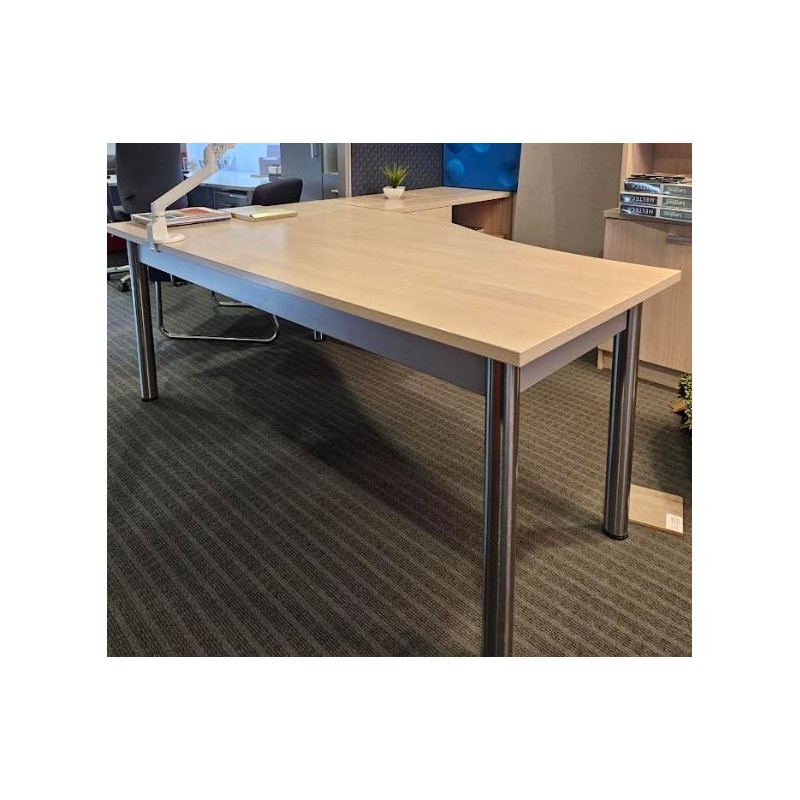 Ex Demo NZ made Executive Desk with Storage (Caddy+Credenza+Hutch)