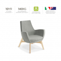 Treviso with Timber Base Chair
