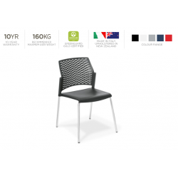 Punch 4-leg Chrome Frame Chair