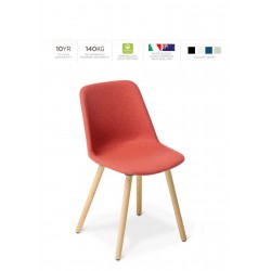 Max Timber Legs Chair Fully...
