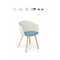 Max Tub Timber Legs Chair...