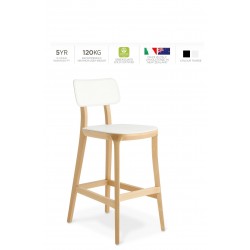 Polka Kitchen Stool With...