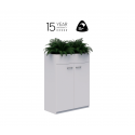 Accent Mascot Hinged doors Planter Storage unit