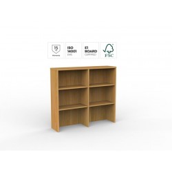Ergoplan Credenza Hutch - Tawa