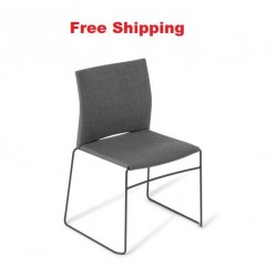 Web Black Frame Chair Fully Upholstered