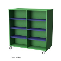 Bookcase Mobile Double...