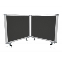Desk Mounted Partitions