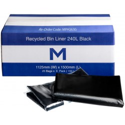 Recycled Bin Liners 240L...