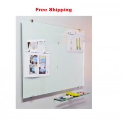 Magnetic Glassboards White Free Delivery