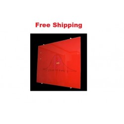 Magnetic Glassboards Red Free Delivery
