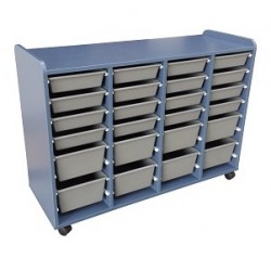 Mobile Tote Storage 1200mm x 420mm x 800mm