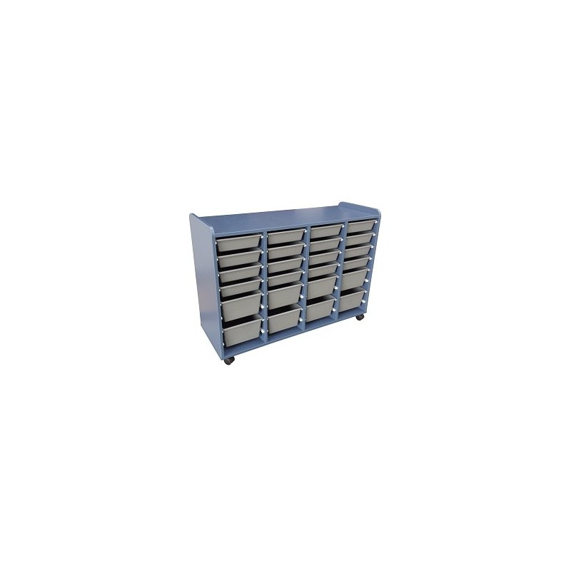 Mobile Tote Storage 1200mm x 420mm x 800mm