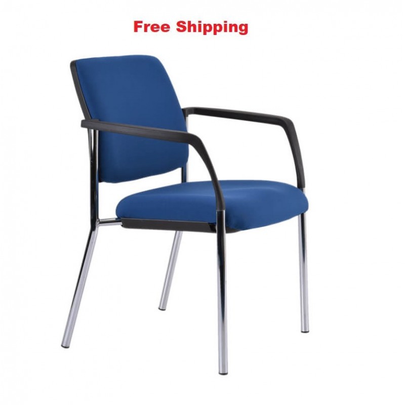 Buro Lindis 4 Leg Chair with arms