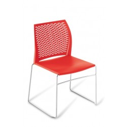 Net Chrome frame Chair