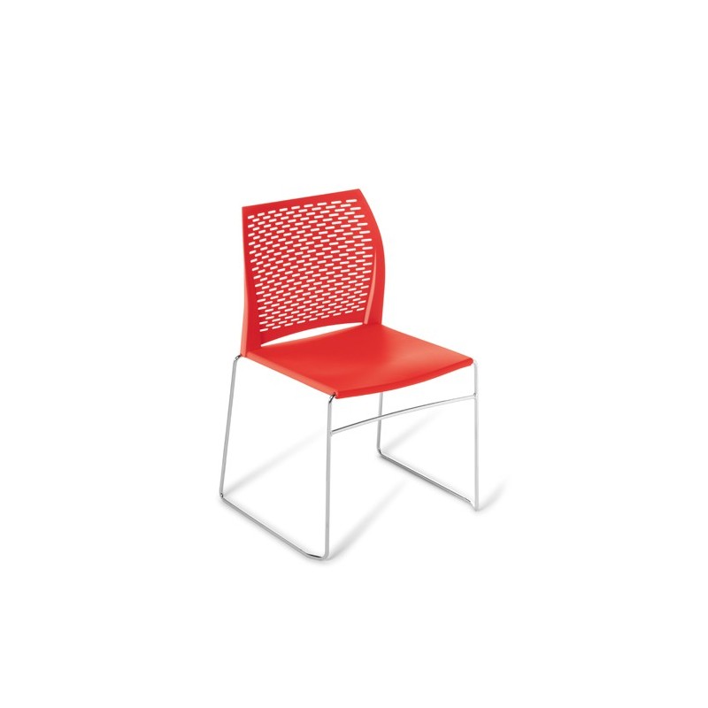 Net Chrome frame Chair