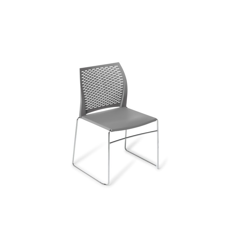 Net Chrome frame Chair