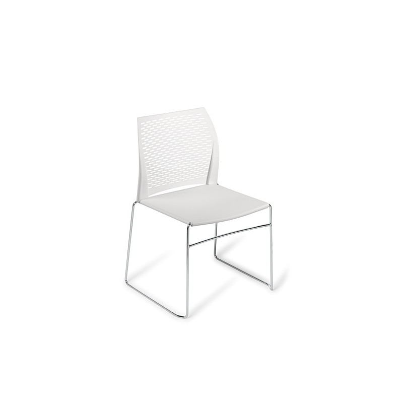 Net Chrome frame Chair
