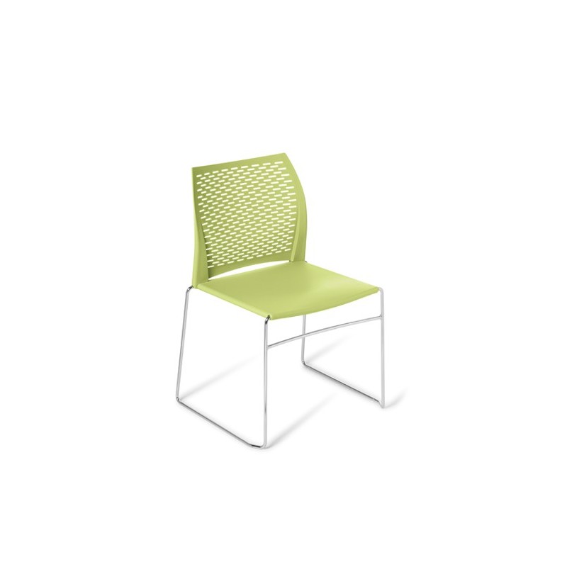Net Chrome frame Chair