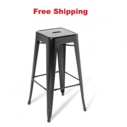 Industry Bar Stool Without Seat Upholstered