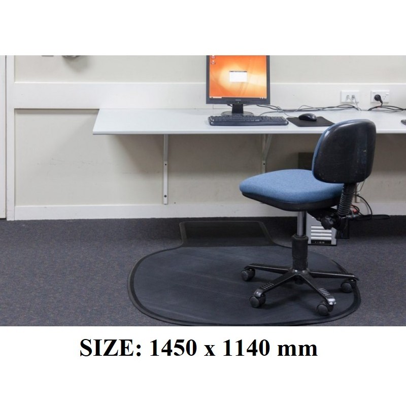 Rubber Chairmat For Carpet and Hardfloor Freight Free