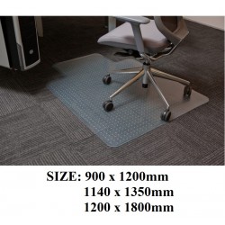 PVC Chairmat for Carpet Flooring Freight Free