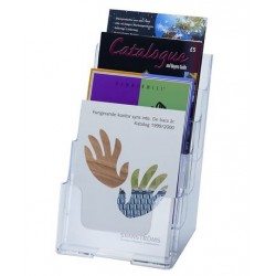 Free-standing/Wall Mounting A5 4-Pocket Brochure Holder