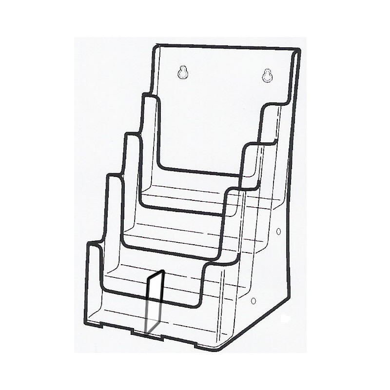 3 Tier A4, 1 Tier 2 x DLE Brochure Holder