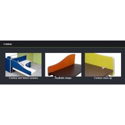 Contour Clamp on Screen Panel