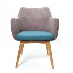 Hady Solid Wooden Legs Chair