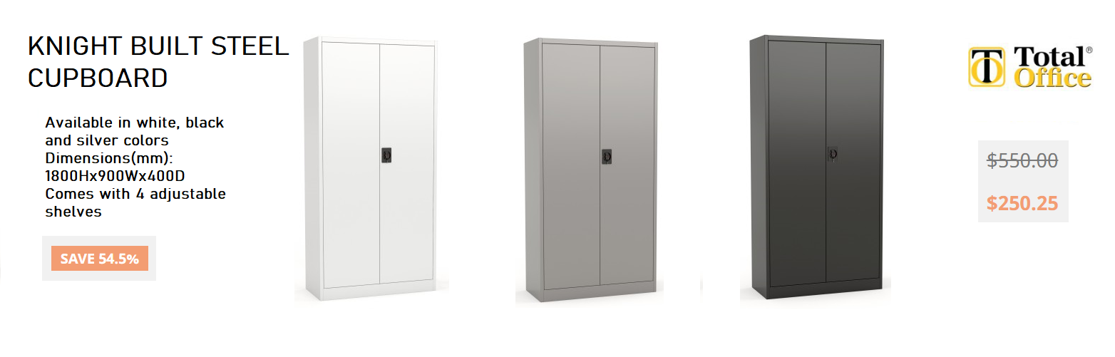 For desks and chairs and other essentials call us on 021869589, 096220922 or email us on sales@totaloffice.co.nz. We have some good specials